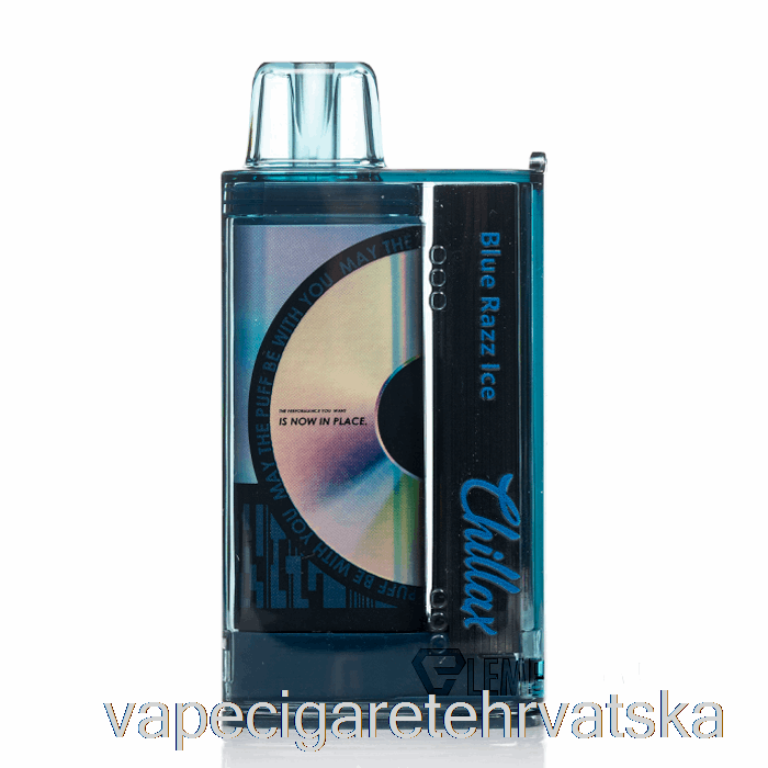 Vape Cigarete Chillax 15000 Disposable Blue Razz Ice